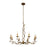 Kalco Lighting Rizo 8 Light Chandelier, Oil Rubbed Bronze