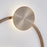 Kalco Lighting Spilla 1 Light Wall Sconce, Brushed Champagne Gold