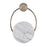 Kalco Lighting Spilla 1 Light Wall Sconce, Brushed Champagne Gold