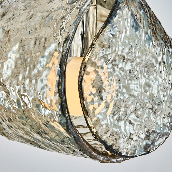 Kalco Lighting Pallina 1 Light Pendant, Satin Black Nickel