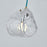 Kalco Lighting Pallina 1 Light 6" Pendant, Winter Brass