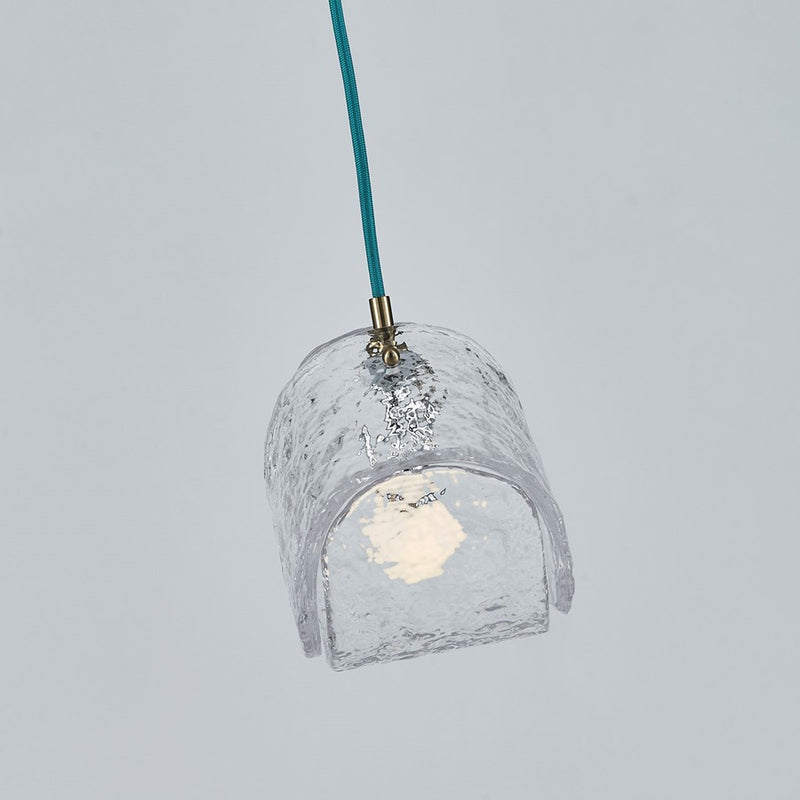 Kalco Lighting Pallina 1 Light 6" Pendant, Winter Brass