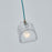 Kalco Lighting Pallina 1 Light 6" Pendant, Winter Brass