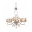 Kalco Lighting Windsor 20 Light Chandelier, Aged Silver - 5412SV