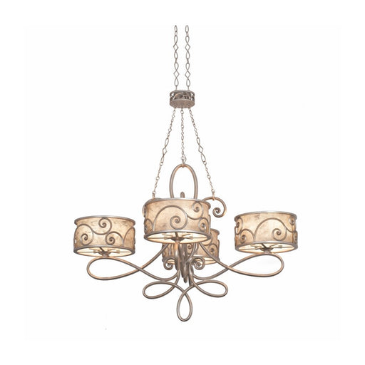 Kalco Lighting Windsor 20 Light Chandelier, Aged Silver - 5412SV