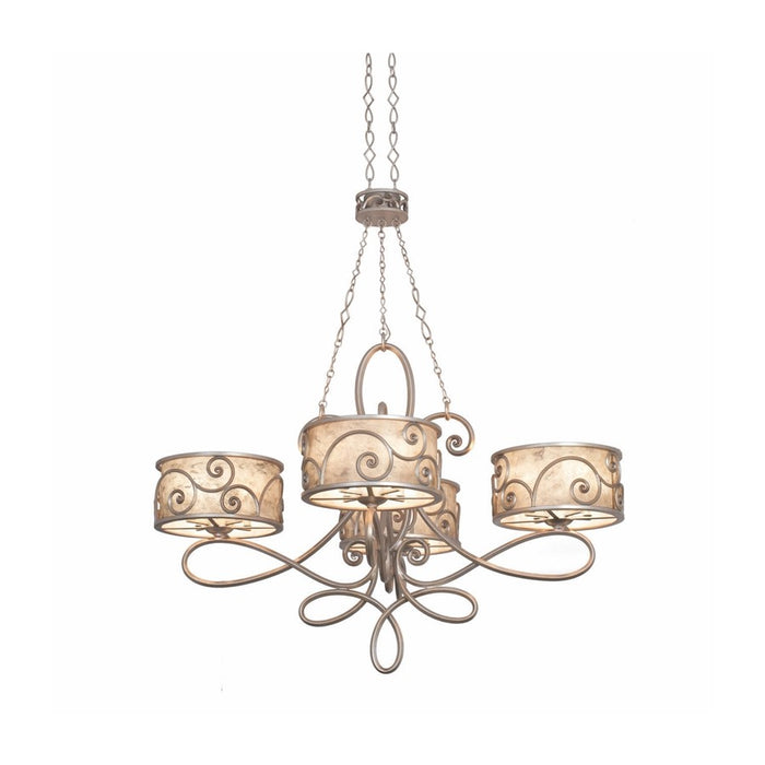 Kalco Lighting Windsor 20 Light Chandelier, Aged Silver - 5412SV