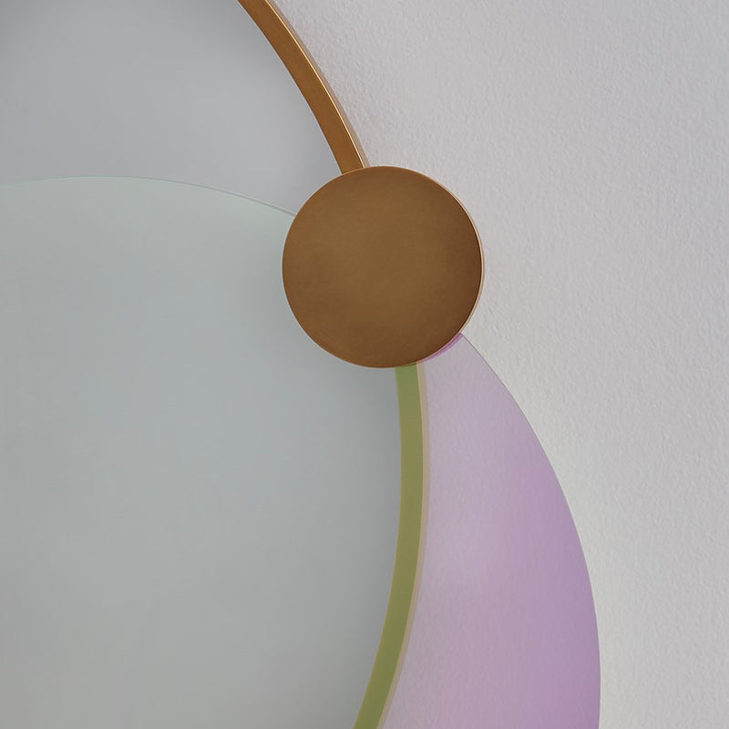 Kalco Lighting Colorways Mirror, True Brass