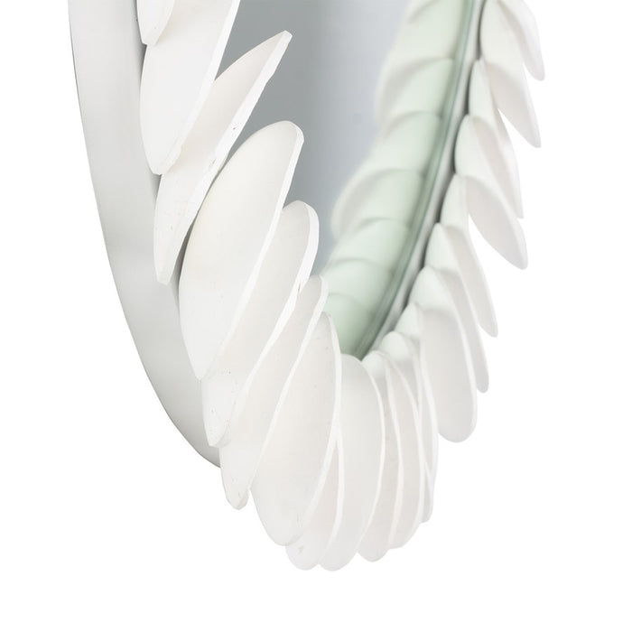 Kalco Lighting Cocco Mirror, Matte White