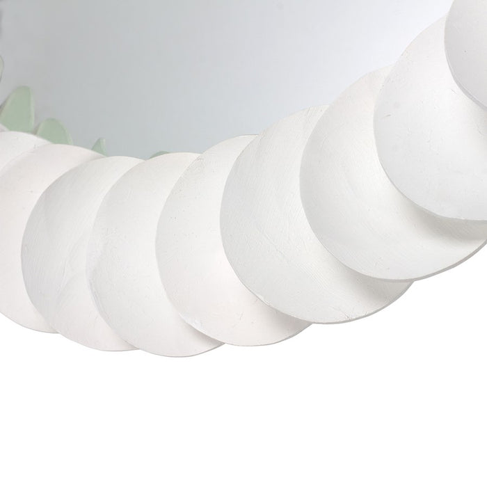 Kalco Lighting Cocco Mirror, Matte White