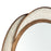 Kalco Lighting Rose Mirror, Pearlized Antique Brass