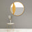 Kalco Lighting Divisio 1 Light Mirror, Oxidized Gold Leaf