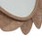Kalco Lighting Foglie Mirror, Jute