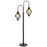 Cal Lighting Valence 2 Light 67.75" Floor Lamp, Wood - BO-2856FL-2L