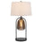 Cal Lighting Midtown 2 Lt Table Lamp, Matte Black - BO-3175TB