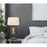 Cal Lighting Midtown 2 Lt Table Lamp, Matte Black