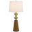 Cal Lighting Midtown 2 Lt Table Lamp, Matte Black
