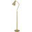 Cal Lighting Capstone 1 Lt Floor Lamp, Antique Brass
