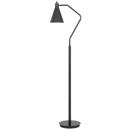 Cal Lighting Capstone 1 Lt Floor Lamp, Iron Grey - BO-3177FL-GR