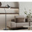 Cal Lighting Capstone 1 Lt Floor Lamp, Iron Grey