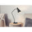 Cal Lighting Capstone 1 Lt Table Lamp, Iron Grey