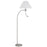 Cal Lighting Ashland 2 Lt Floor Lamp, Brushed Steel - BO-3178FL-BS