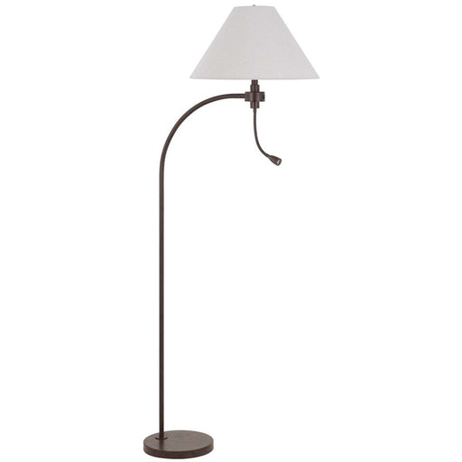 Cal Lighting Ashland 2 Lt Floor Lamp, Rust - BO-3178FL-RU