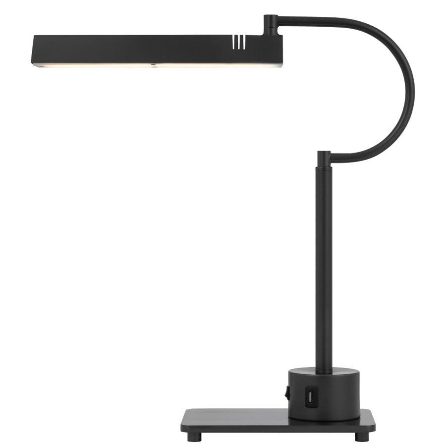 Cal Lighting Soho 1 Lt Desk Lamp, Dark Bronze - BO-3179DK-DB