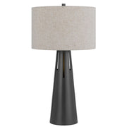 Cal Lighting Hayti 2 Lt Table Lamp, Iron Grey - BO-3180TB