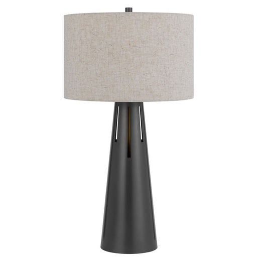 Cal Lighting Hayti 2 Lt Table Lamp, Iron Grey - BO-3180TB