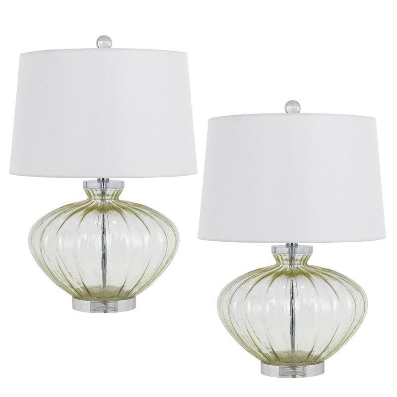 Cal Lighting Delta 1 Lt 2-Lamp Set, Glass - BO-3183TB-2