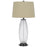 Cal Lighting Mansfield 2 Lt Table Lamp, Iron Grey/Glass - BO-3186TB