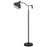 Cal Lighting Taloga 1 Lt Floor Lamp, Black Iron - BO-3191FL