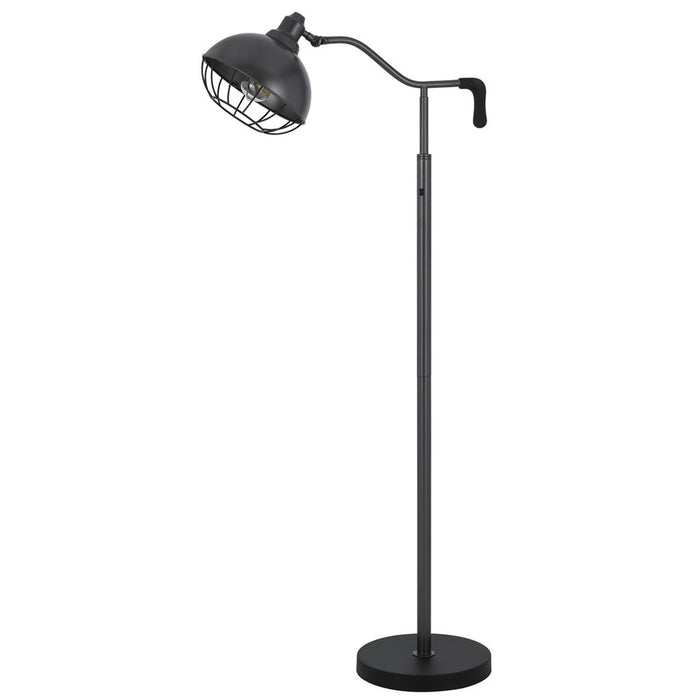 Cal Lighting Taloga 1 Lt Floor Lamp, Black Iron - BO-3191FL