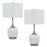 Cal Lighting Palmyra 1 Lt 2-Lamp Set, White Washed - BO-3192TB-2