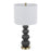Cal Lighting Carlisle 1 Lt 2 Lamp Set, Dark Grey/Antique Brass
