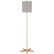 Cal Lighting Pole 1 Lt Floor Lamp, Light Oak - BO-3196FL