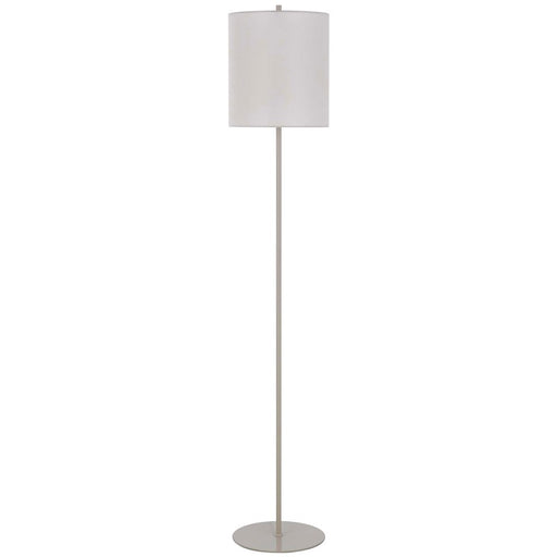 Cal Lighting Pole 1 Lt Floor lamp, Painted Silver - BO-3197FL-SL