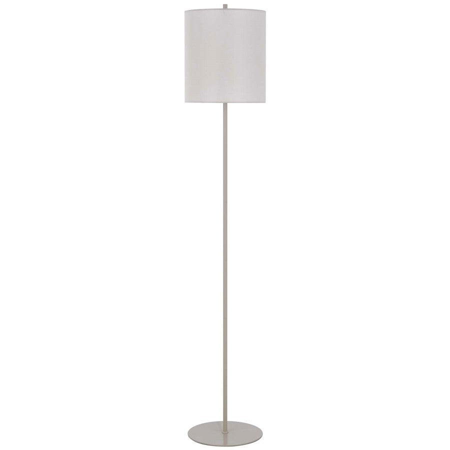 Cal Lighting Pole 1 Lt Floor lamp, Painted Silver - BO-3197FL-SL
