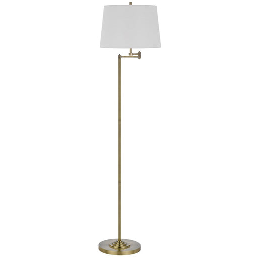 Cal Lighting Colton 1 Lt Floor Lamp, Anitque Brass - BO-3198FL-AB