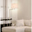 Cal Lighting Colton 1 Lt Floor Lamp, Anitque Brass