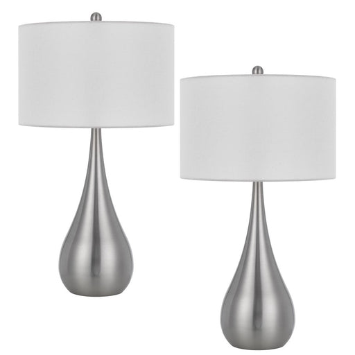 Cal Lighting Diego 1 Lt 2-Lamp Set, Brushed Steel - BO-3199TB-2-BS