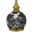 Cal Lighting Midlands 1 Lt Table Lamp, Antique Brass/Black Marble