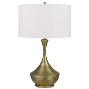 Cal Lighting Hove 1 Lt Table Lamp, Antique Brass - BO-3202TB