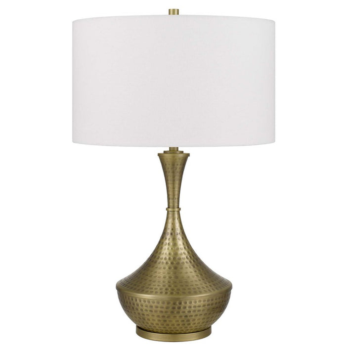 Cal Lighting Hove 1 Lt Table Lamp, Antique Brass - BO-3202TB