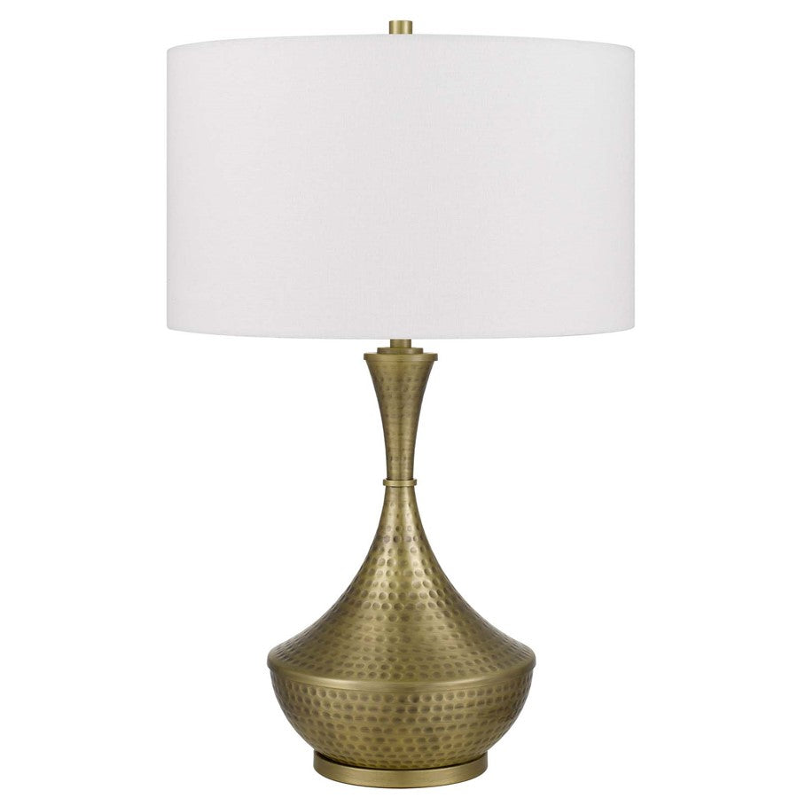 Cal Lighting Hove 1 Lt Table Lamp, Antique Brass - BO-3202TB