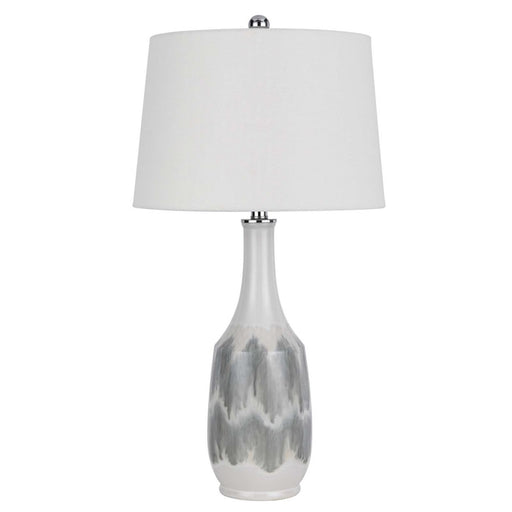 Cal Lighting Ely 1 Lt Table Lamp, White Marble - BO-3203TB