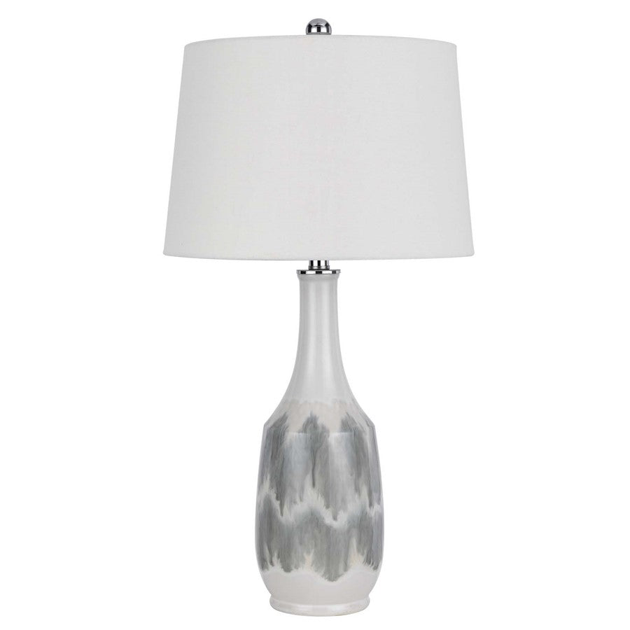 Cal Lighting Ely 1 Lt Table Lamp, White Marble - BO-3203TB