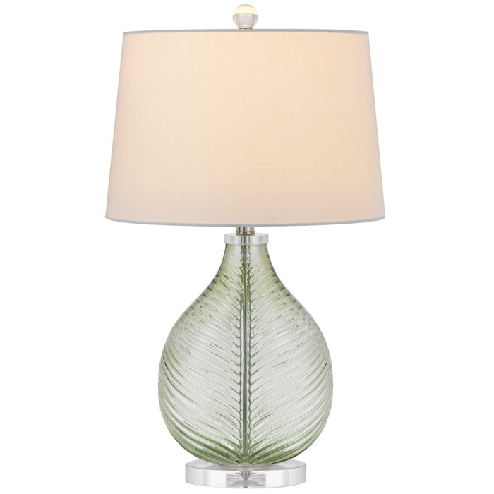 Cal Lighting Coral 1 Lt Table Lamp, Lime