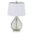 Cal Lighting Coral 1 Lt Table Lamp, Lime