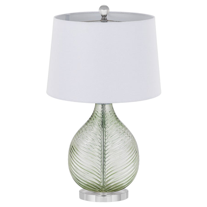 Cal Lighting Coral 1 Lt Table Lamp, Lime